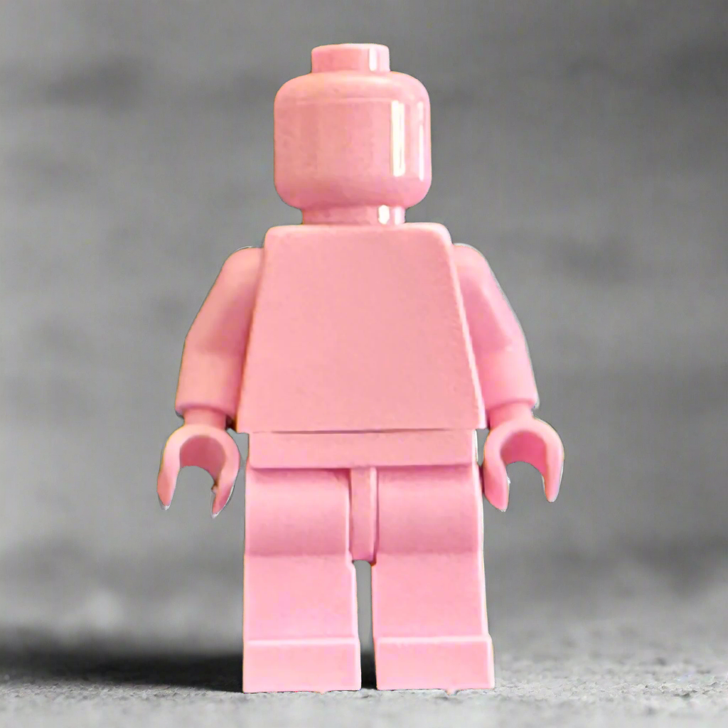 Monochrome Custom Minifigures – 40+ Vibrant Colors! for Lego
