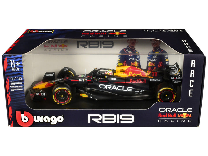 Red Bull Racing RB19 #11 Sergio Perez "Oracle" Formula One F1 World Championship (2023) "Race" Series 1/18 Diecast Model Car by Bburago-0