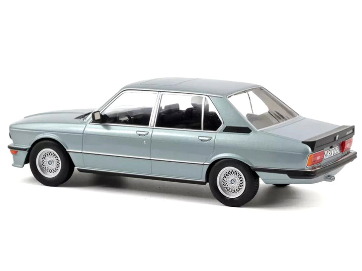 1980 BMW M 535i Light Blue Metallic 1/18 Diecast Model Car by Norev-1