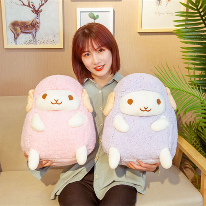 Cute Sitting Little Sheep Doll Plush Toy 2