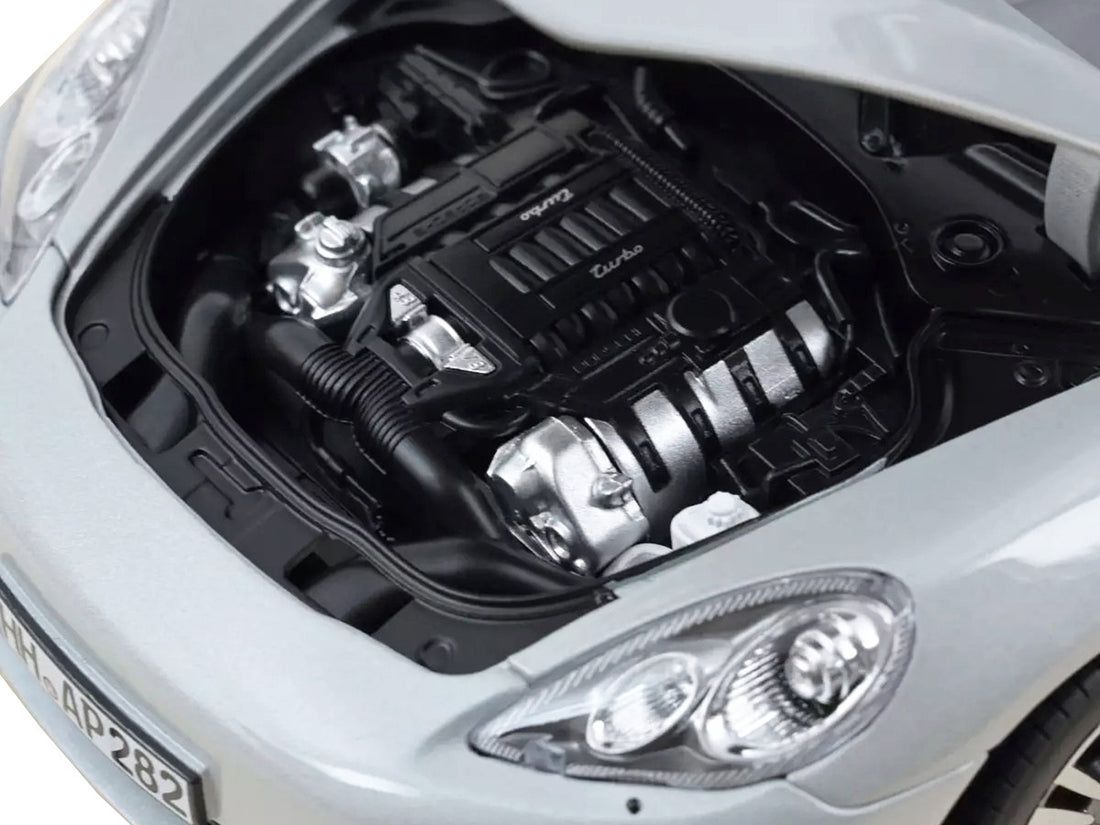 2009 Porsche Panamera Turbo Silver Metallic 1/18 Diecast Model Car by Norev-1