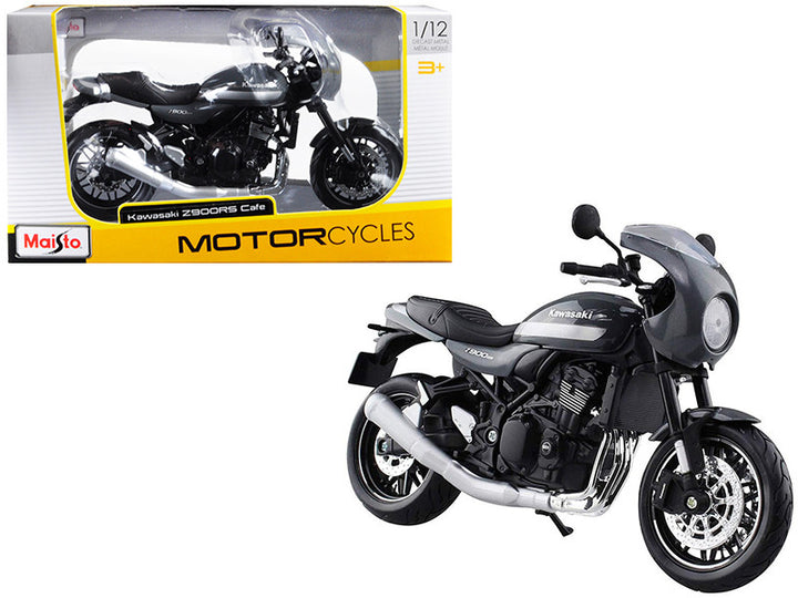 Kawasaki Z900RS Cafe Gray 1/12 Diecast Motorcycle Model by Maisto-0