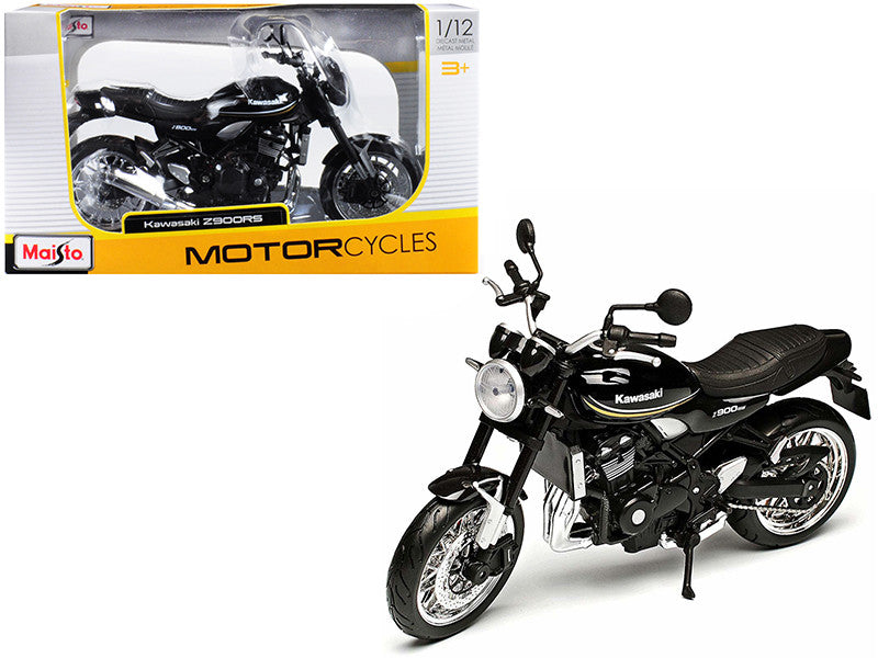 Kawasaki Z900RS Black 1/12 Diecast Motorcycle Model by Maisto-0