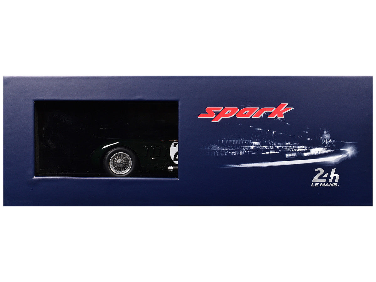 Jaguar XK 120 C #20 Peter Walker - Peter Whitehead "Jaguar Cars Ltd" Winner "24 Hours of Le Mans" (1951) with Acrylic Display Case 1/18 Model Car by Spark-2