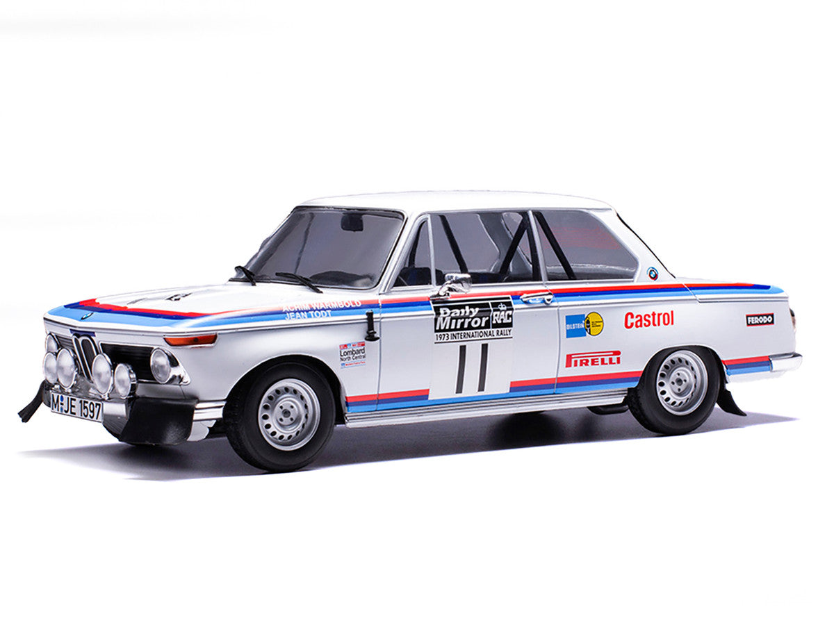 BMW 2002 #11 Achim Warmbold - Jean Todt "RAC Rally" (1973) 1/18 Diecast Model Car by IXO Models-1