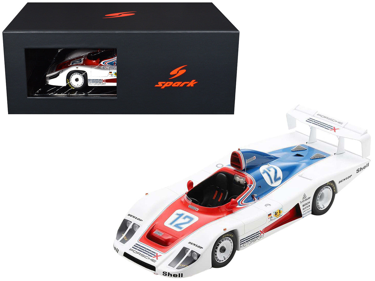 Porsche 936 #12 Jacky Ickx - Brian Redman "Essex Motorsport Porsche" "24 Hours of Le Mans" (1979) with Acrylic Display Case 1/18 Model Car by Spark-0