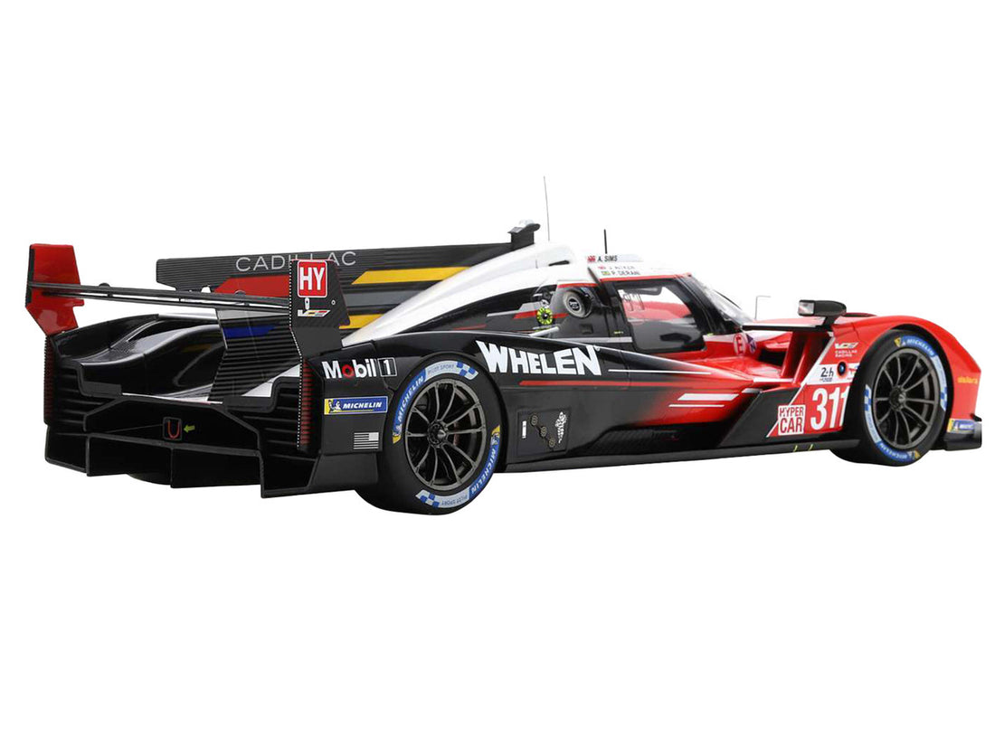 Cadillac V-Series.R #311 Jack Aitken - Pipo Derani - Alexander Sims "Action Express Racing" "24 Hours of Le Mans" (2023) with Acrylic Display Case 1/18 Model Car by Spark-2