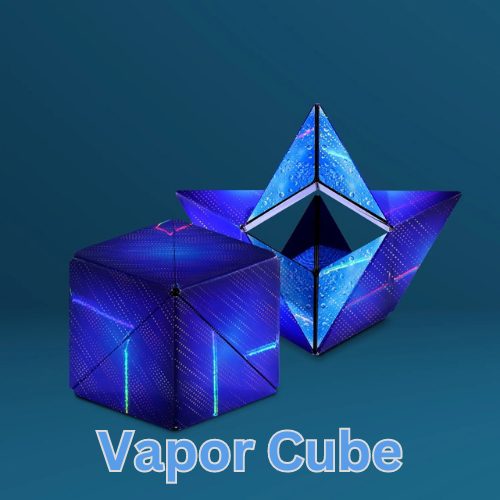 Shashibo Holographic Series - Puzzle cube. Best games of 2023. Vapor design cube 3.