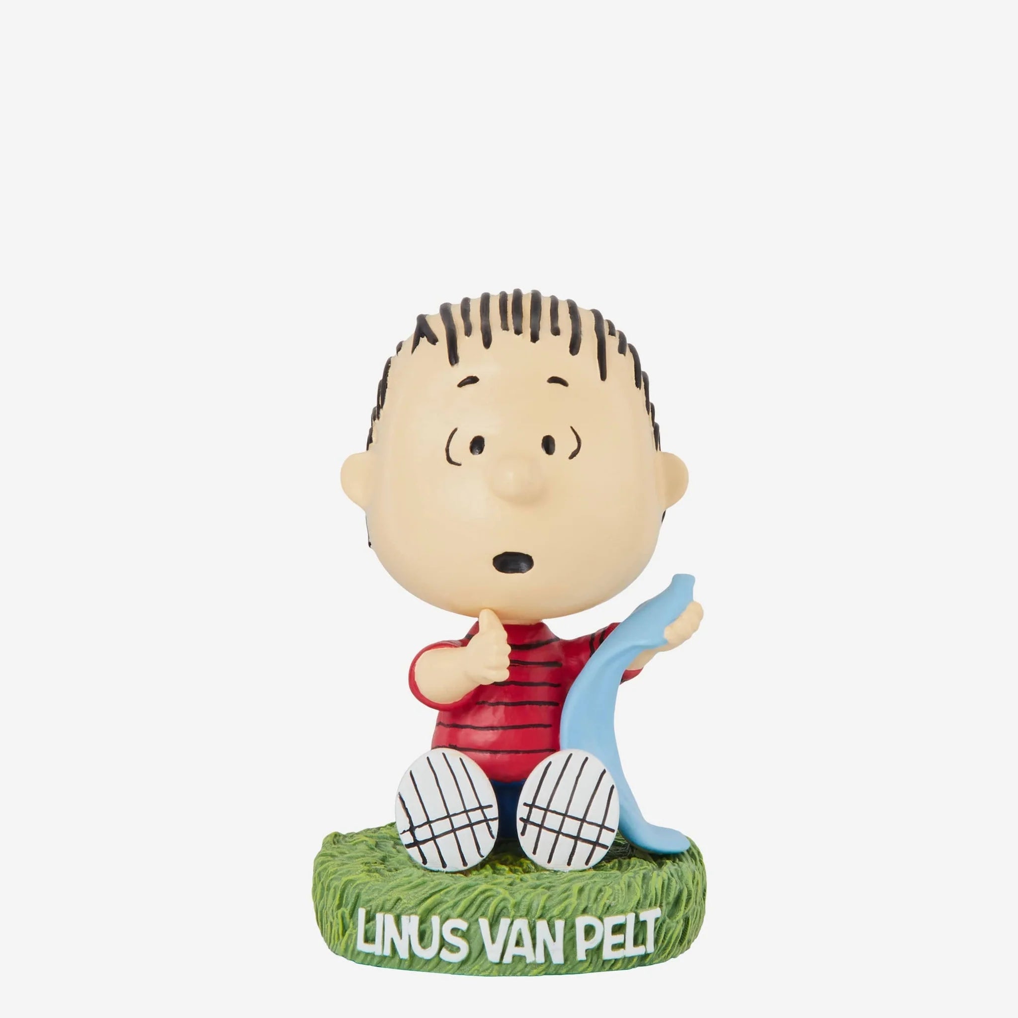 Linus Van Pelt Peanuts Mini Bighead Bobblehead collectible figure
