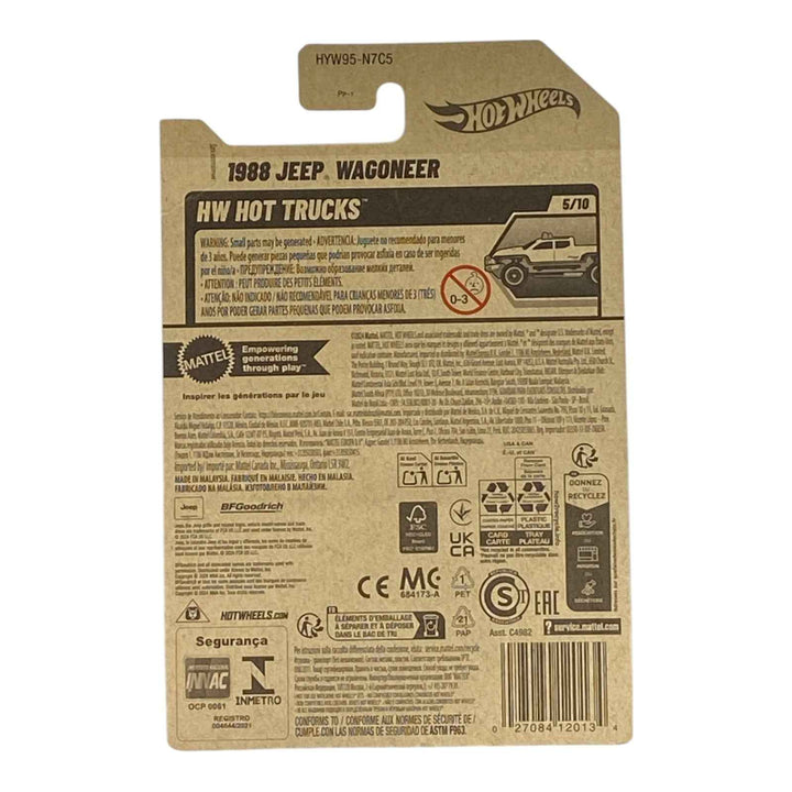 Hot Wheels 1988 Jeep Wagoneer - HW Hot Trucks Series 5/10 2