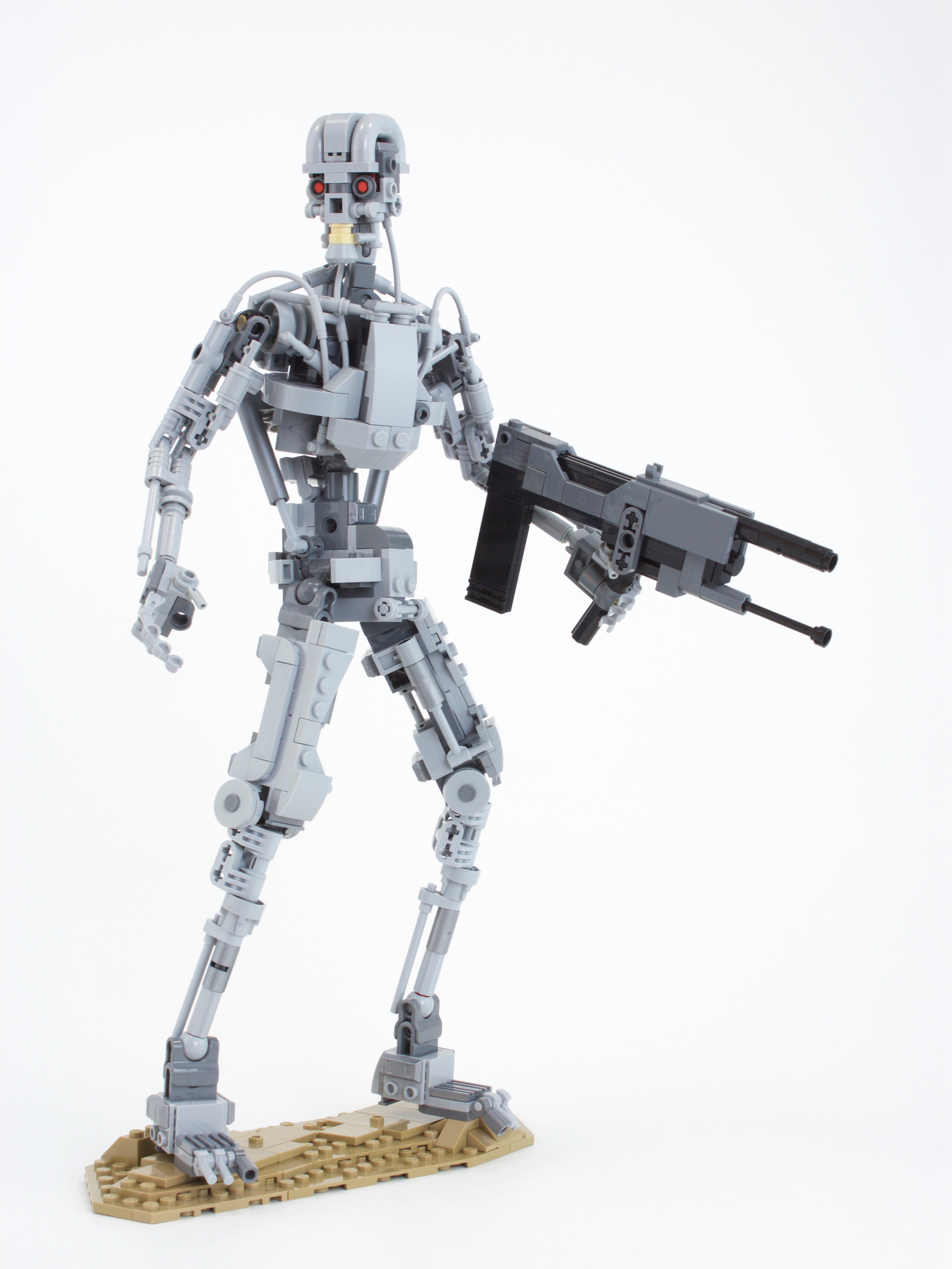Terminator T-800 Custom MOC for Lego