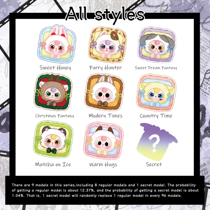 Baby Three Jewelry Box Series Plush Blind Box 3