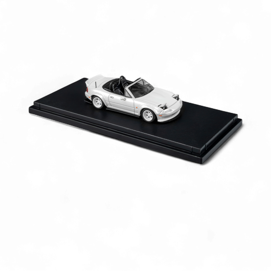 Custom MX5 Rocket Bunny - Metallic White 1:64 by Microturbo  5