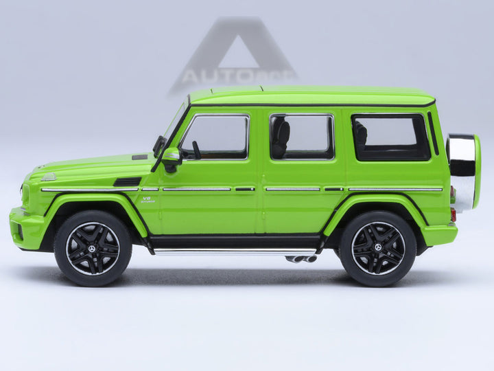 2017 Mercedes-Benz AMG G 63 Alien Green 1/64 Model Car by Autoart-0