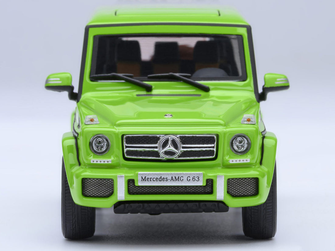 2017 Mercedes-Benz AMG G 63 Alien Green 1/64 Model Car by Autoart-2