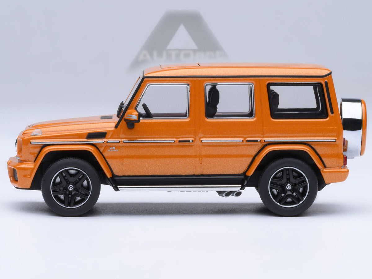 2017 Mercedes-Benz AMG G 63 Sunset Beam Orange 1/64 Model Car by Autoart-0