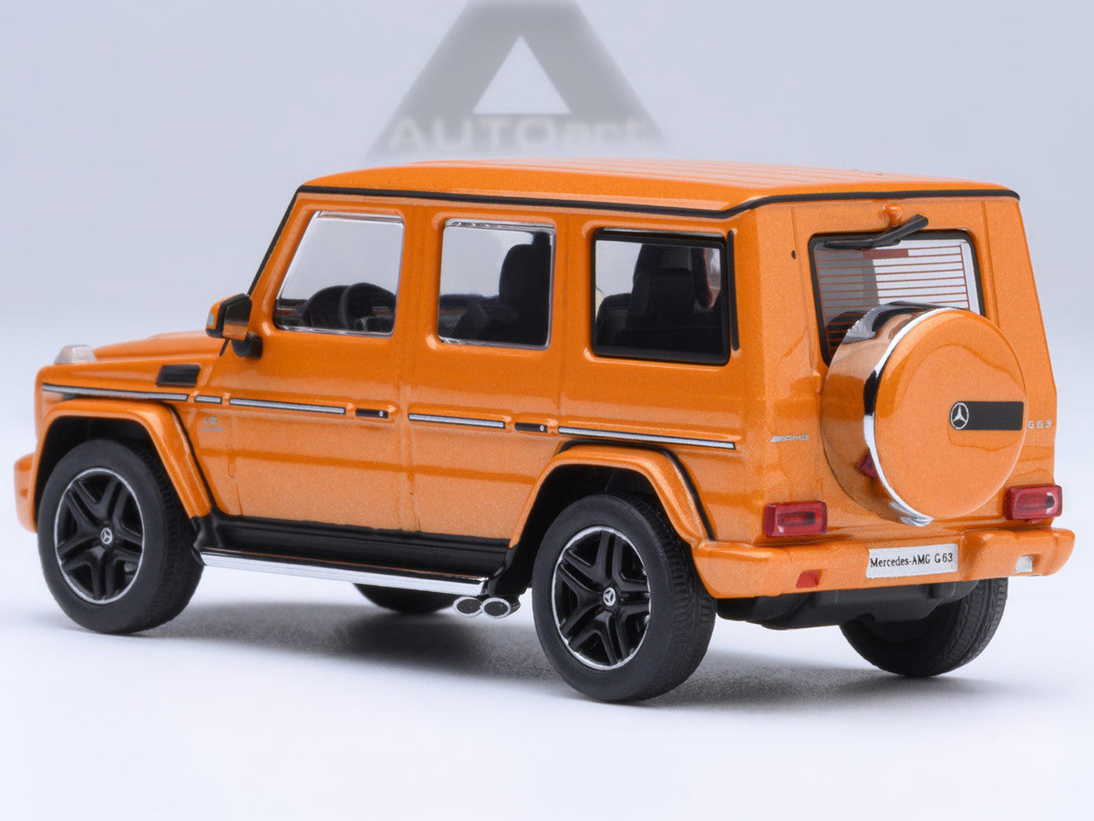 2017 Mercedes-Benz AMG G 63 Sunset Beam Orange 1/64 Model Car by Autoart-1