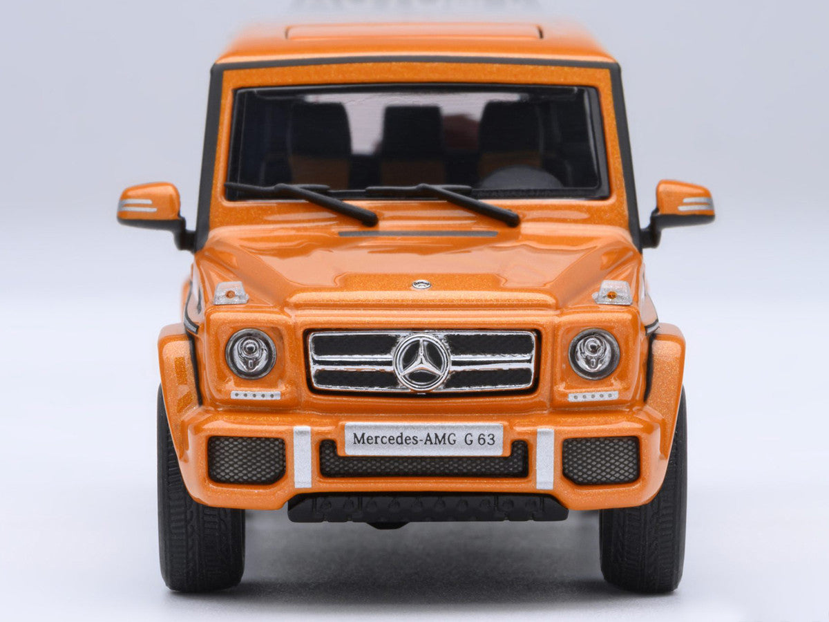 2017 Mercedes-Benz AMG G 63 Sunset Beam Orange 1/64 Model Car by Autoart-3