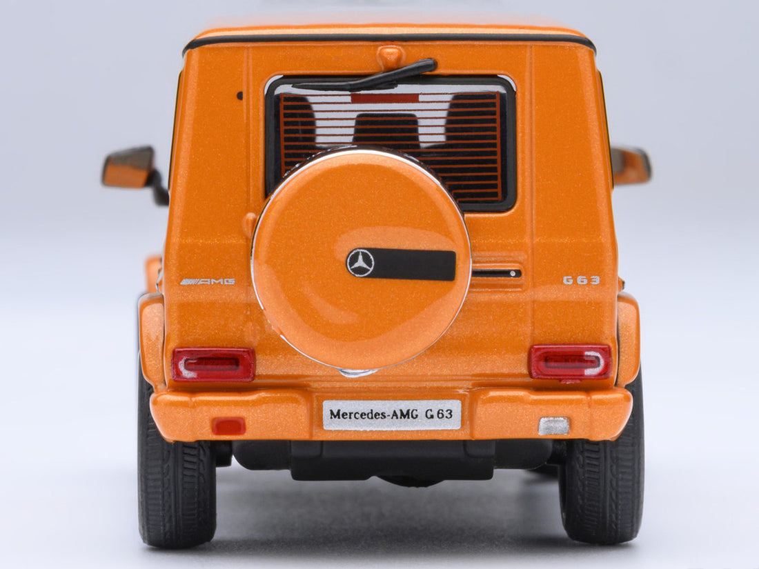 2017 Mercedes-Benz AMG G 63 Sunset Beam Orange 1/64 Model Car by Autoart-2