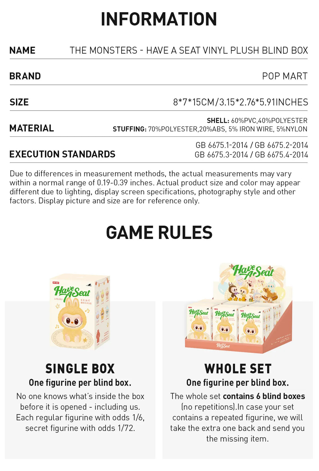 Pop Mart Labubu Have a Seat Blind Box 7