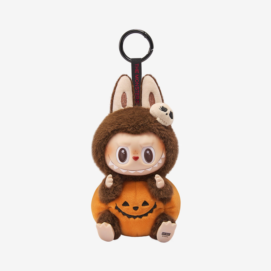labubu (ラブブ) halloween Happy Halloween Party Labubu-Sitting Pumpkin Vinyl Plush Pendant