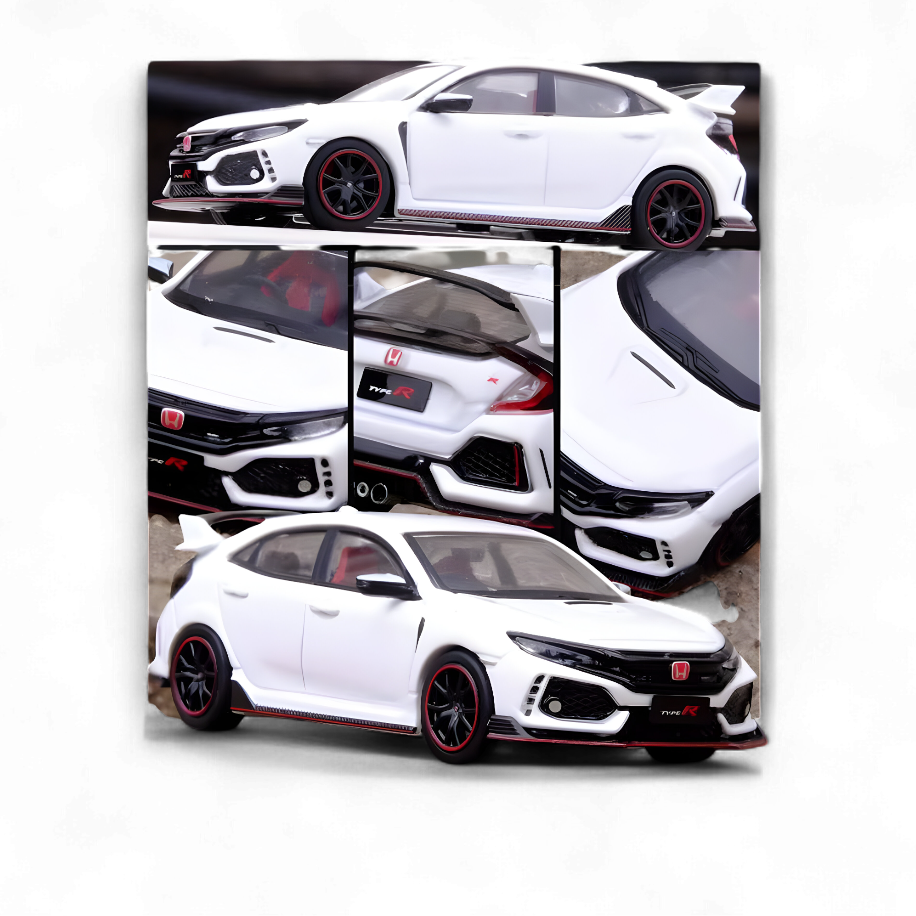 Honda Civic Type-R (FK8) - White 1:64 by INNO64  2