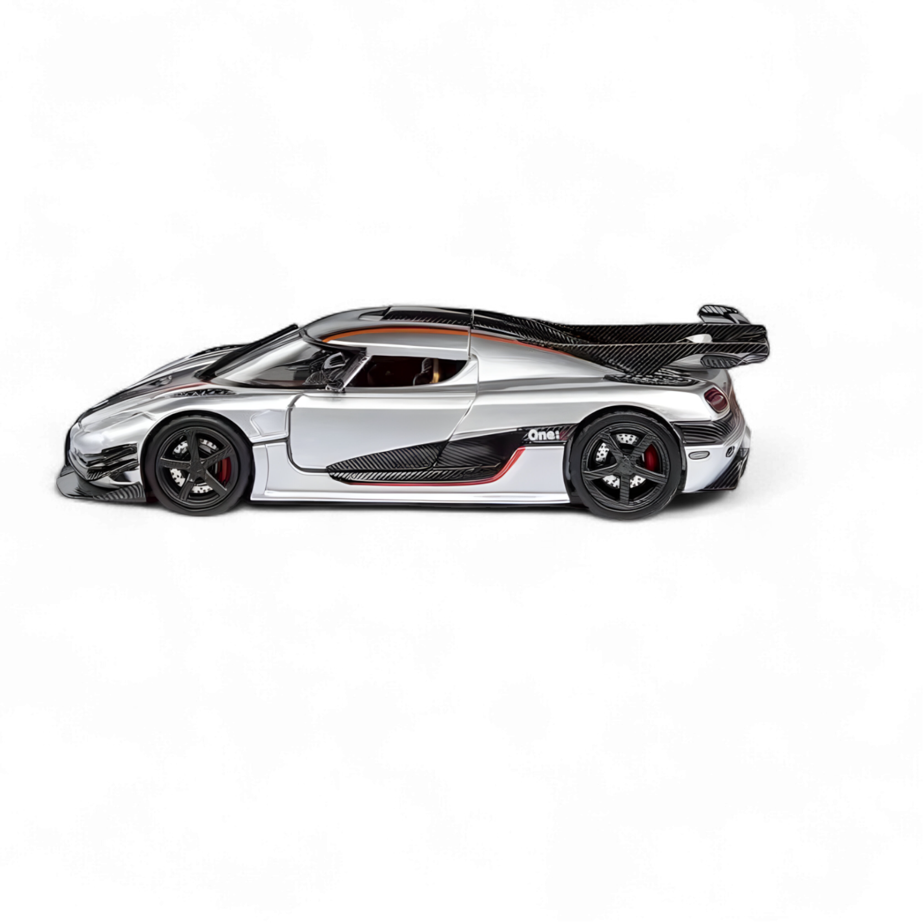 Koenigsegg ONE:1 Silver 1:64 by DEMON KING  5