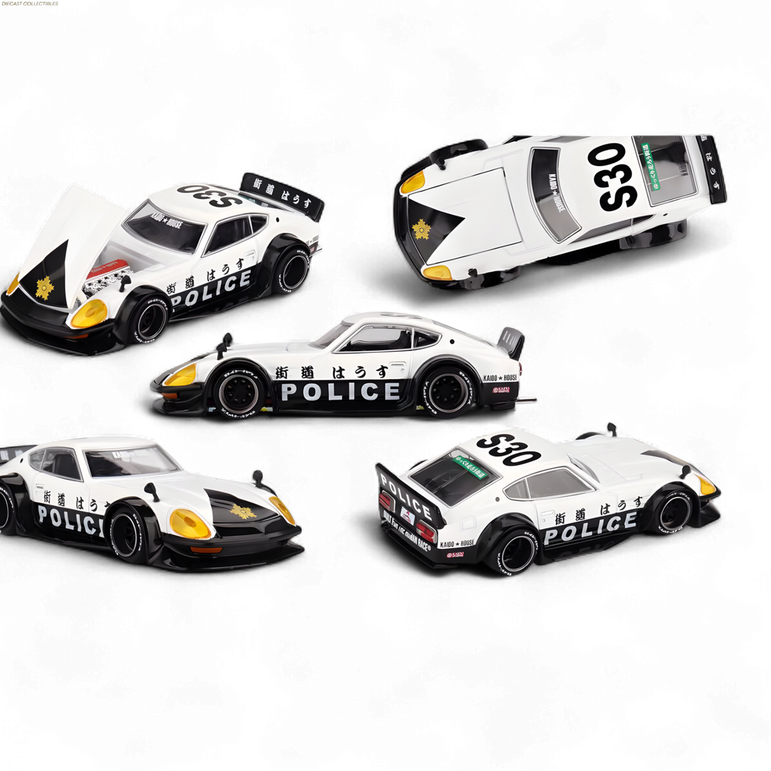 Nissan Fairlady Z GT Police 1:64 by KAIDO