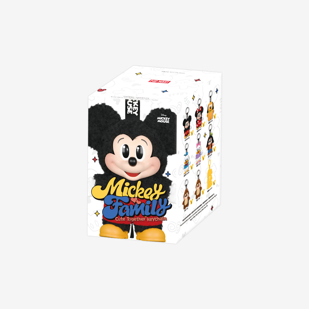 Mickey Family Cute Together Keychain Series Figures 2