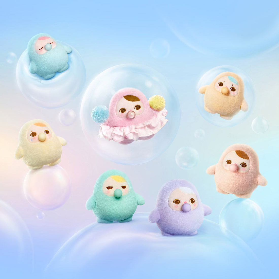 PUCKY BEANIE BUBBLE UP SERIES-Plush Pendant Blind Box 4