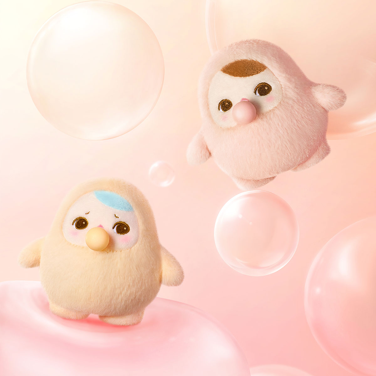 PUCKY BEANIE BUBBLE UP SERIES-Plush Pendant Blind Box 6