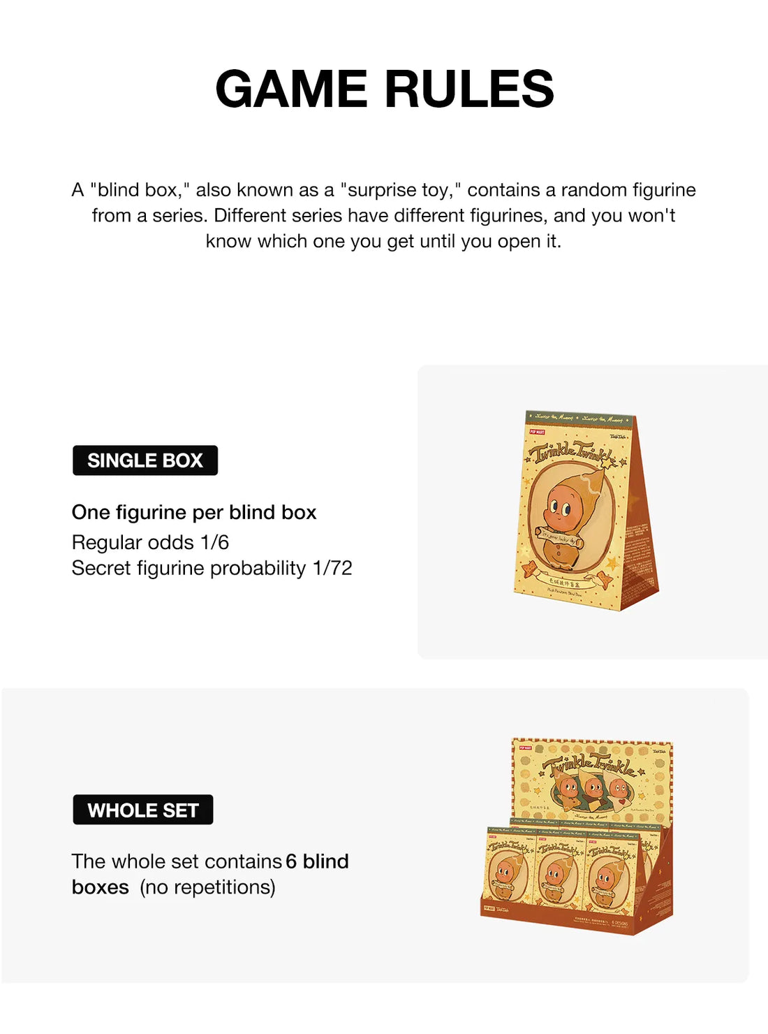 Twinkle Twinkle Savor the Moment Blind Box 4