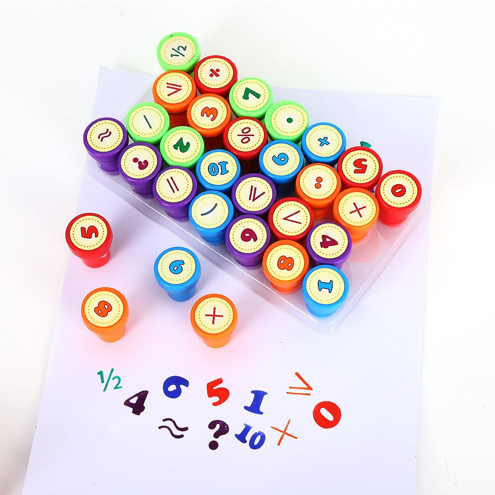 10 Pcs Toy Stamp Set for Kids 4