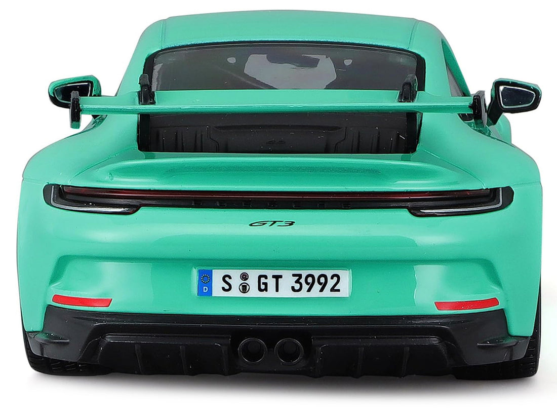 Porsche 911 GT3 Light Green 1/24 Diecast Model Car by Bburago-4