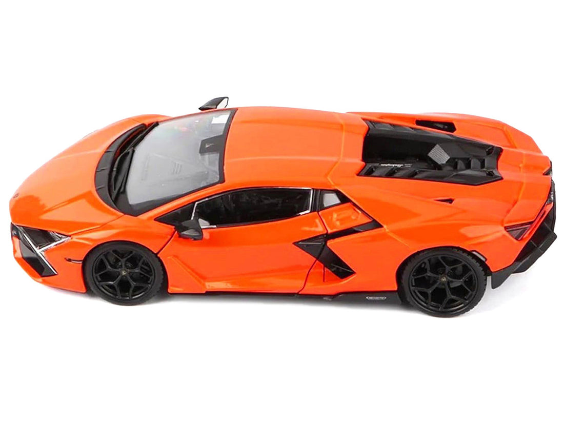 Lamborghini Revuelto Orange "Italian Design" Series 1/24 Diecast Model Car by Bburago-3