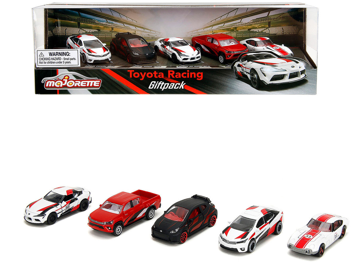 Toyota Racing Giftpack (2024) 5 piece Set 1/64 Diecast Model Cars by Majorette-3