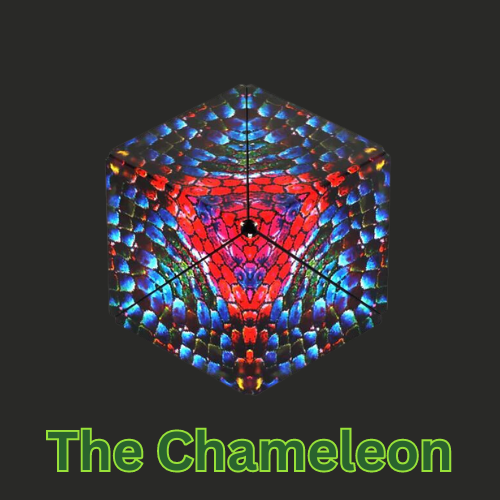 Jumbi Shashibo- Puzzle cube. Best games of 2023. Chameleon in color