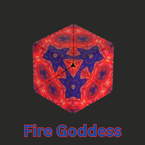 Jumbi Shashibo- Puzzle cube. Best games of 2023. Fire goddess in color