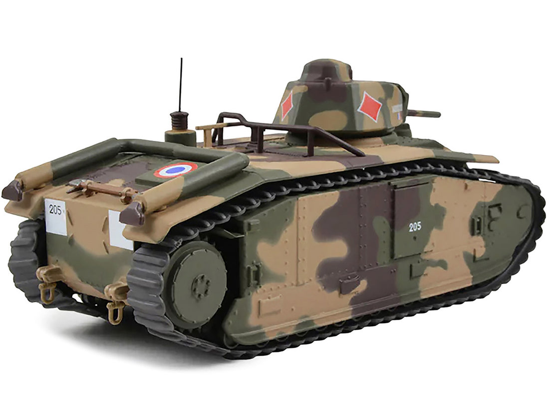 French Char B-1 Heavy Tank "Indochine" "France 3e Compagnie 15e Batallion France 1940" 1/43 Diecast Model by AFVs of WWII-1