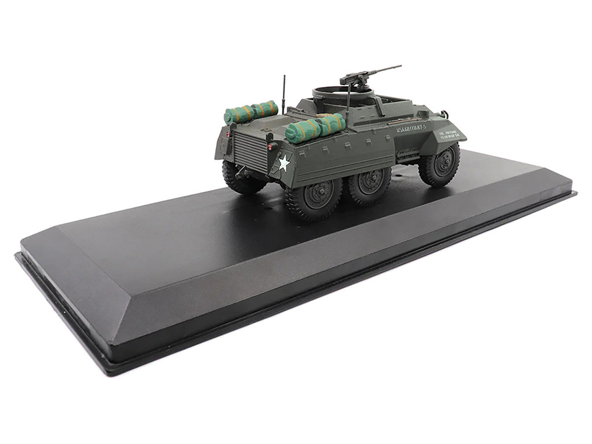 Ford M20 Armored Utility Car Olive Drab "United States Army" 1/43 Diecast Model by Militaria Die Cast-3