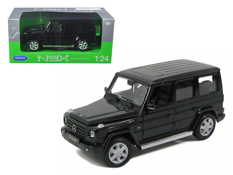 Mercedes Benz G Class Wagon Black 1/24-1/27 Diecast Model Car by Welly-0