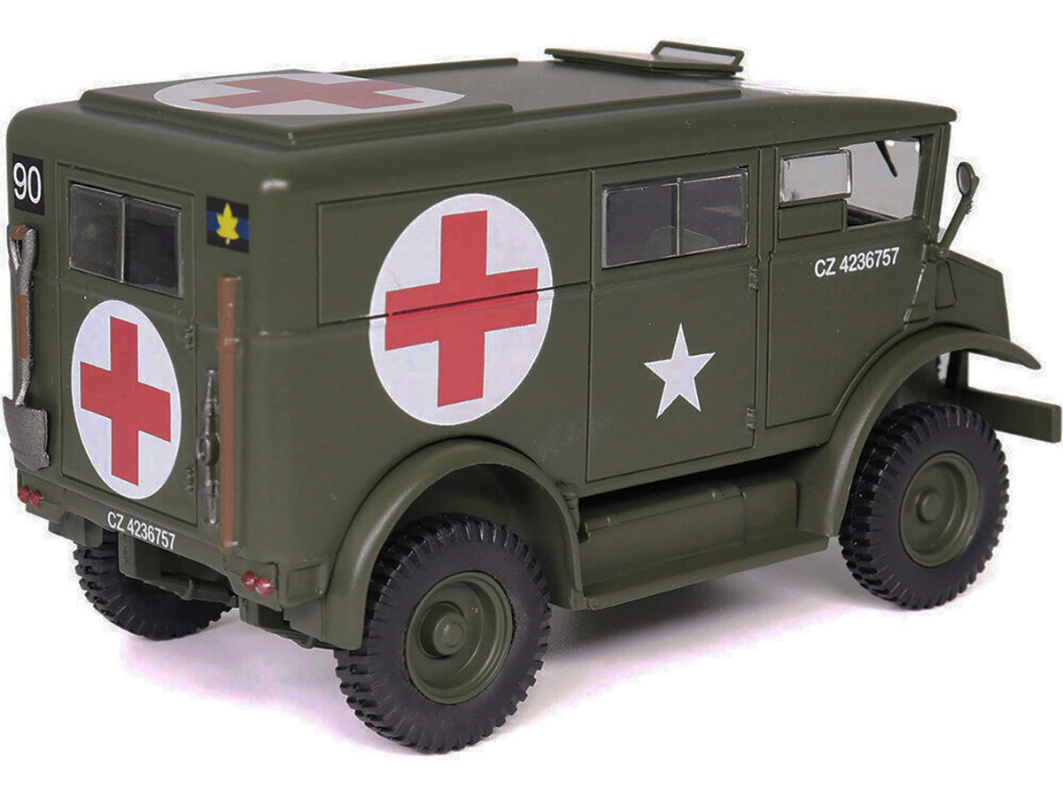 Chevrolet C8A Ambulance Olive Drab "United States Army" 1/43 Diecast Model by Militaria Die Cast 3