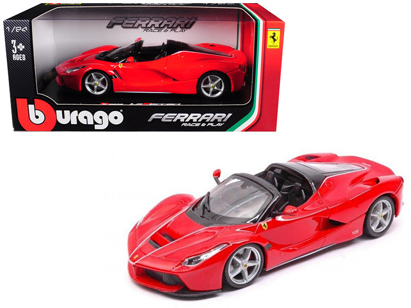 Ferrari LaFerrari F70 Aperta Red 1/24 Diecast Model Car by Bburago-0