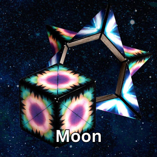 Explorer Series- Shashibo. A puzzle game which was rated number one in 2020.  Moon design cube.