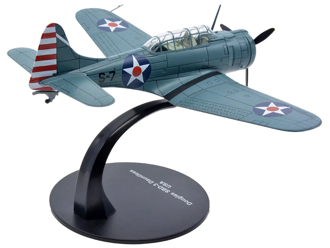 Douglass SBD-3 Dauntless Bomber Plane (United States Navy 1938) 1/72 Diecast Model by Warbirds of WWII-3