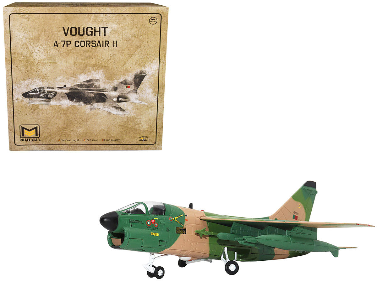 Vought A-7P Corsair II Attack Aircraft "Portugal" 1/72 Diecast Model by Militaria Die Cast-0