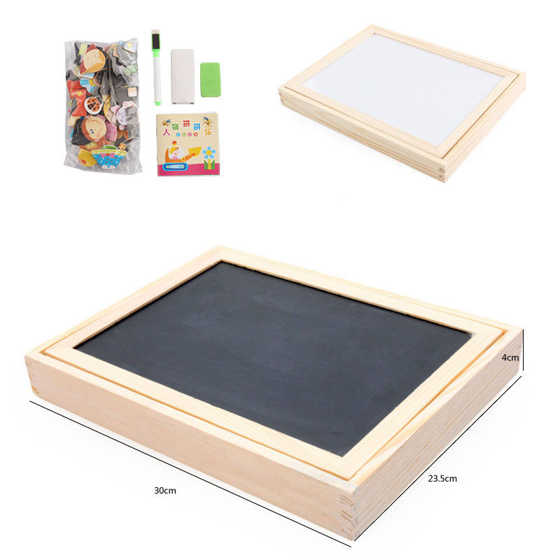 Multifunctional Magnetic Kids Puzzle Drawing Board 3