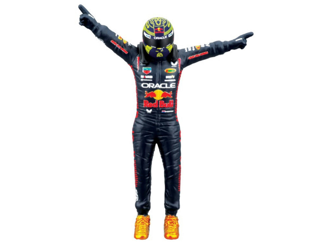 Red Bull Racing RB19 #1 Max Verstappen "Oracle" Winner Formula One F1 Championship "Drivers' Champion" (2023) with Driver Figure 1/24 Diecast Model Car by Bburago-2