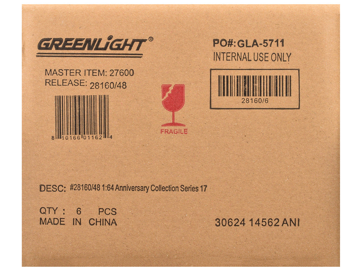 "Anniversary Collection" Set of 6 pieces Series 17 1/64 Diecast Model Cars by Greenlight-2