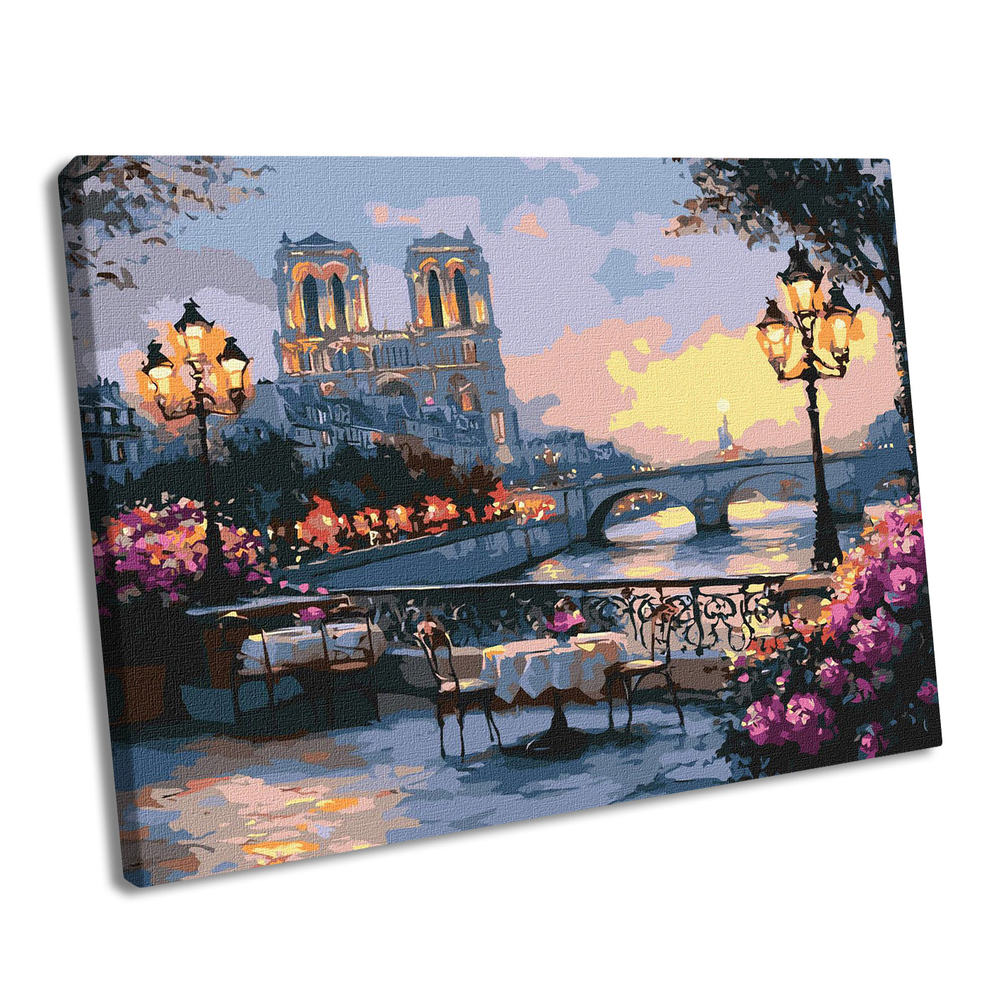Painting by Numbers kit A French landscape KHO2905 2